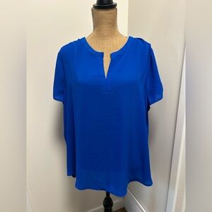 Vibrant Blue Blouse